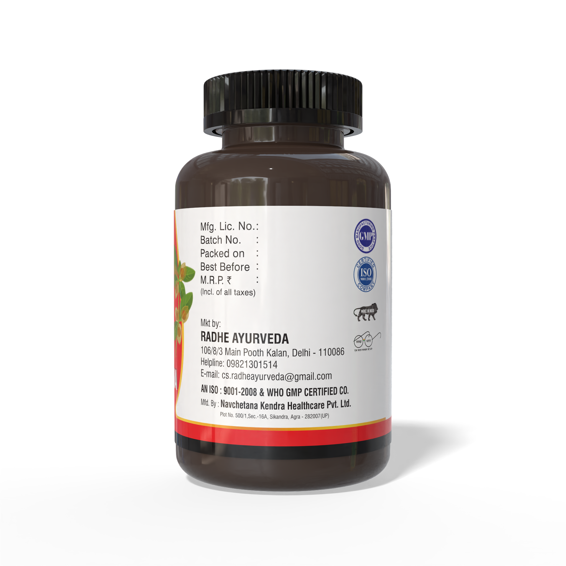 Ashwagandha Tablets — Rejuvenates Mind & Body