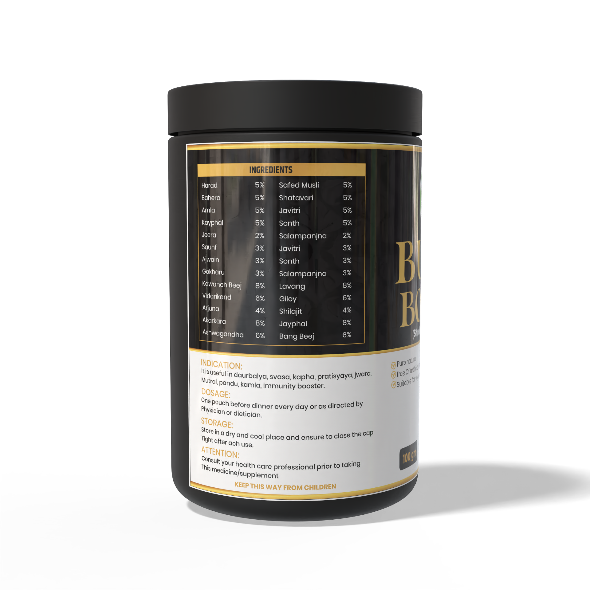 Bulk Boost Powder — Body Weight Gainer
