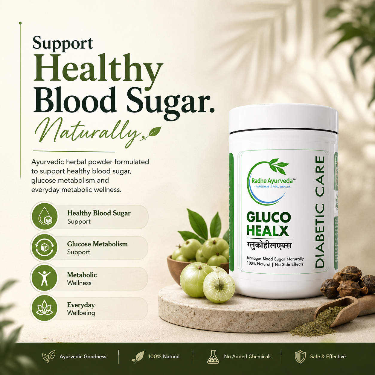 GlucoHealx Powder — Diabetes Powder