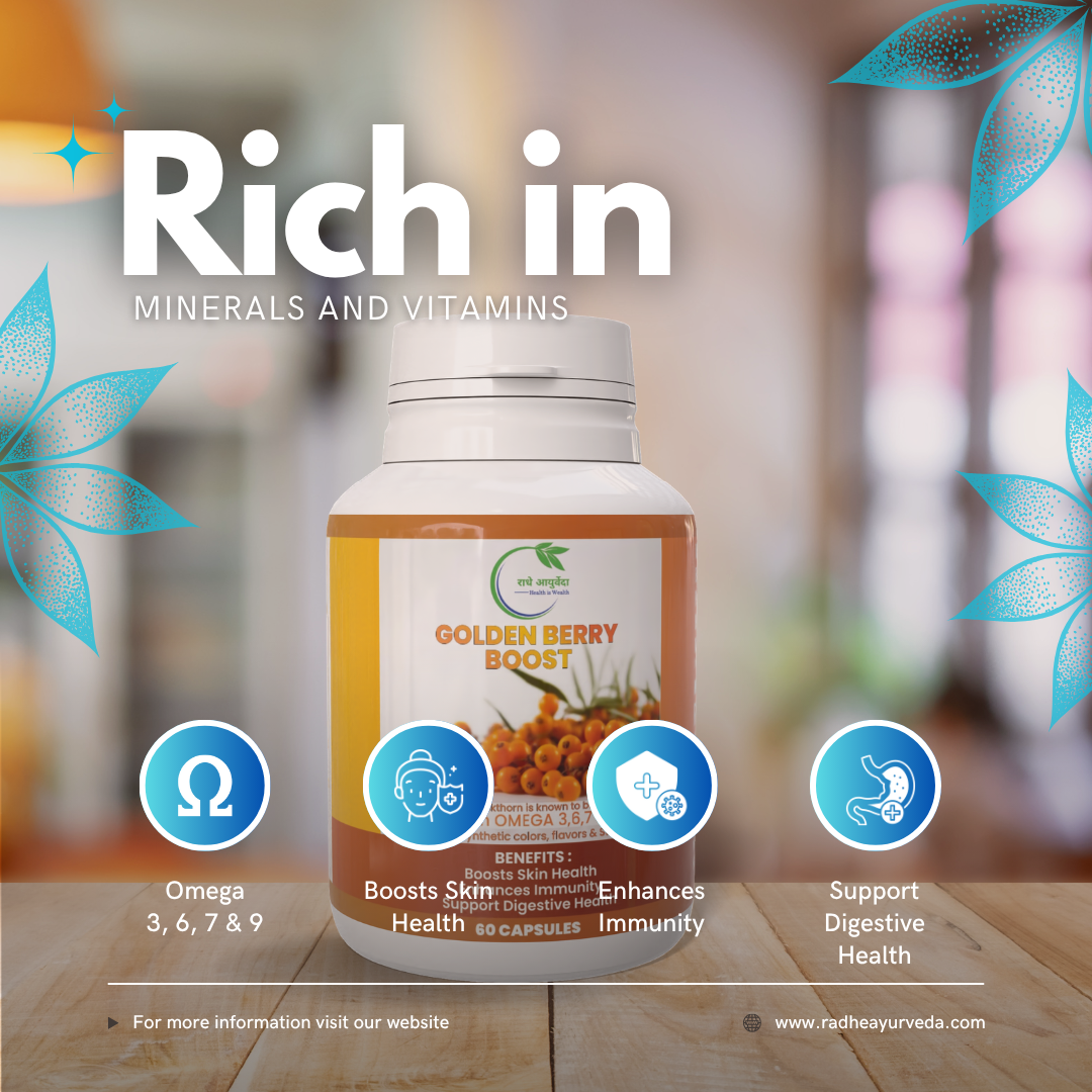 Golden Berry Boost — Sea Buckthorn Capsules