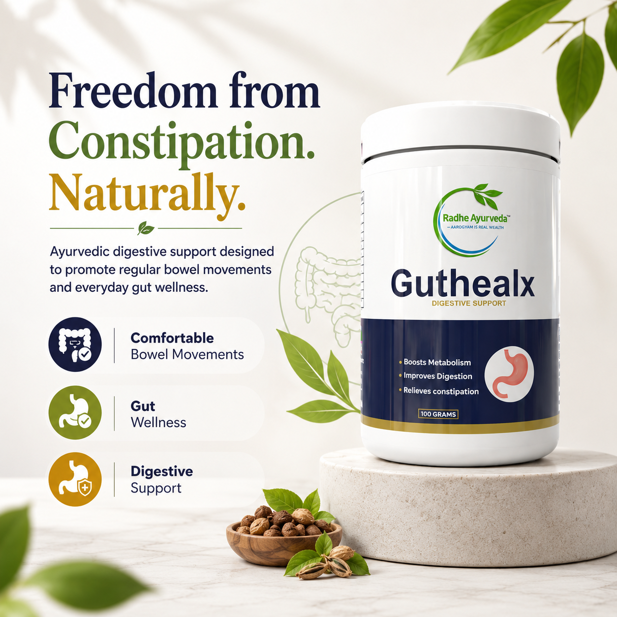 Guthealx Constipation Powder