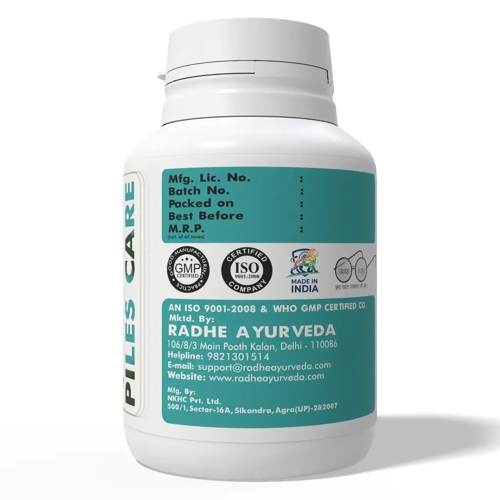 Pilozenix Capsules — Discomfort & Piles Care