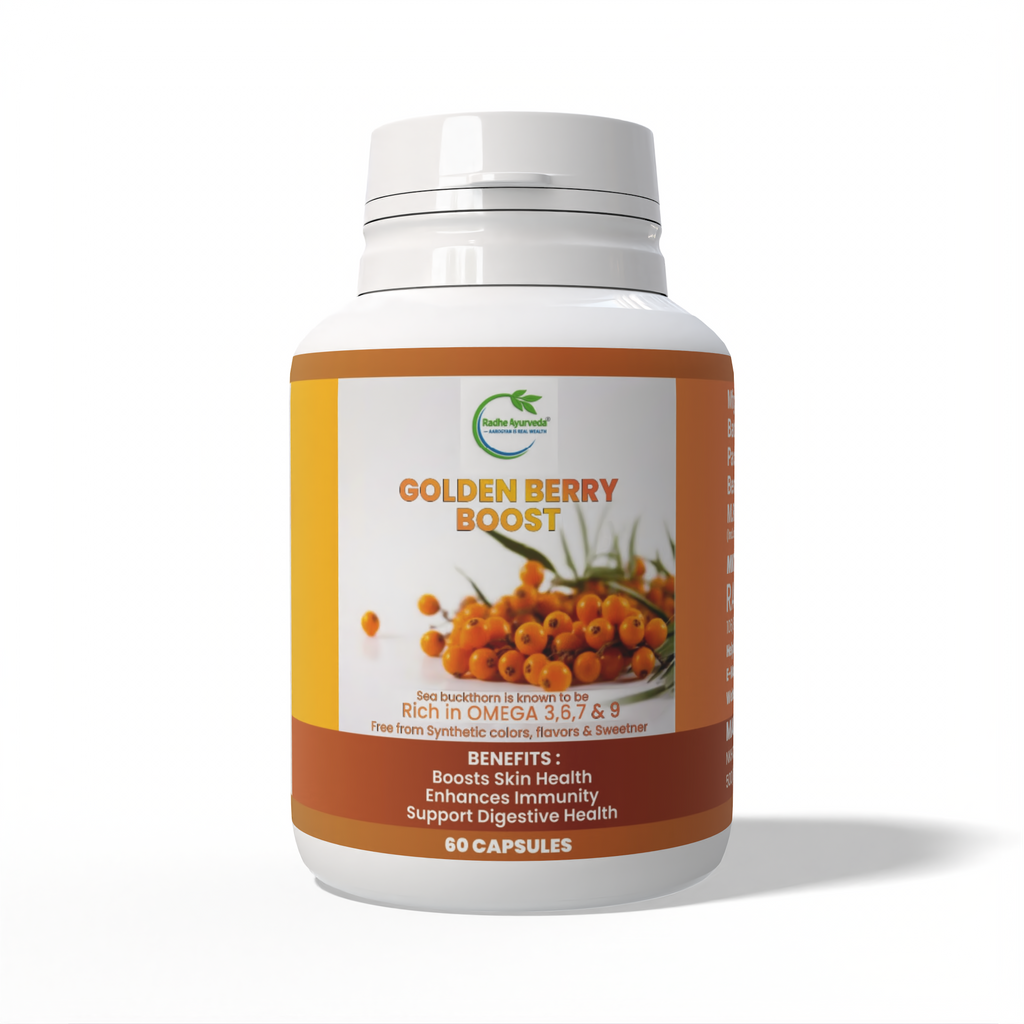 Golden Berry Boost — Sea Buckthorn Capsules