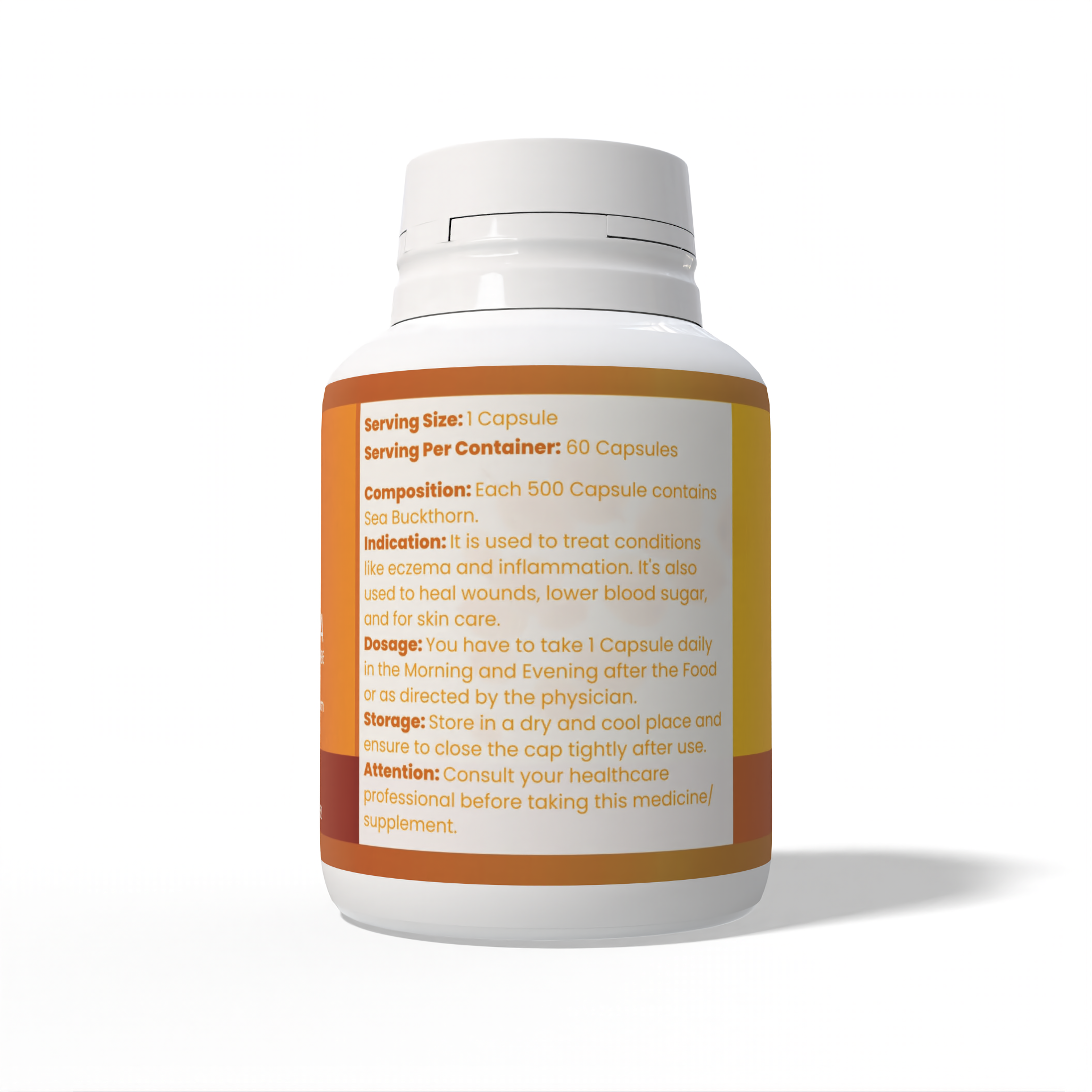 Golden Berry Boost — Sea Buckthorn Capsules