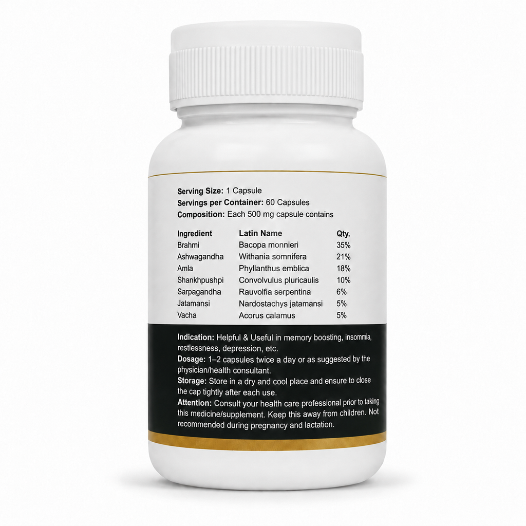 Smrizen Capsules - Mind Wellness & Memory Boosting