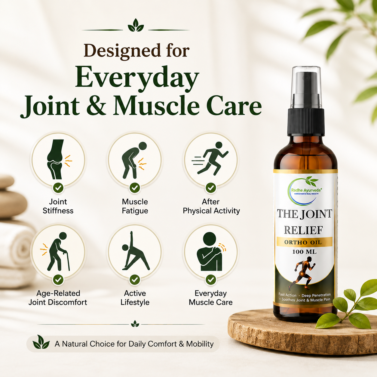 The Joint Relief Ortho Oil — Targeted Pain Relief