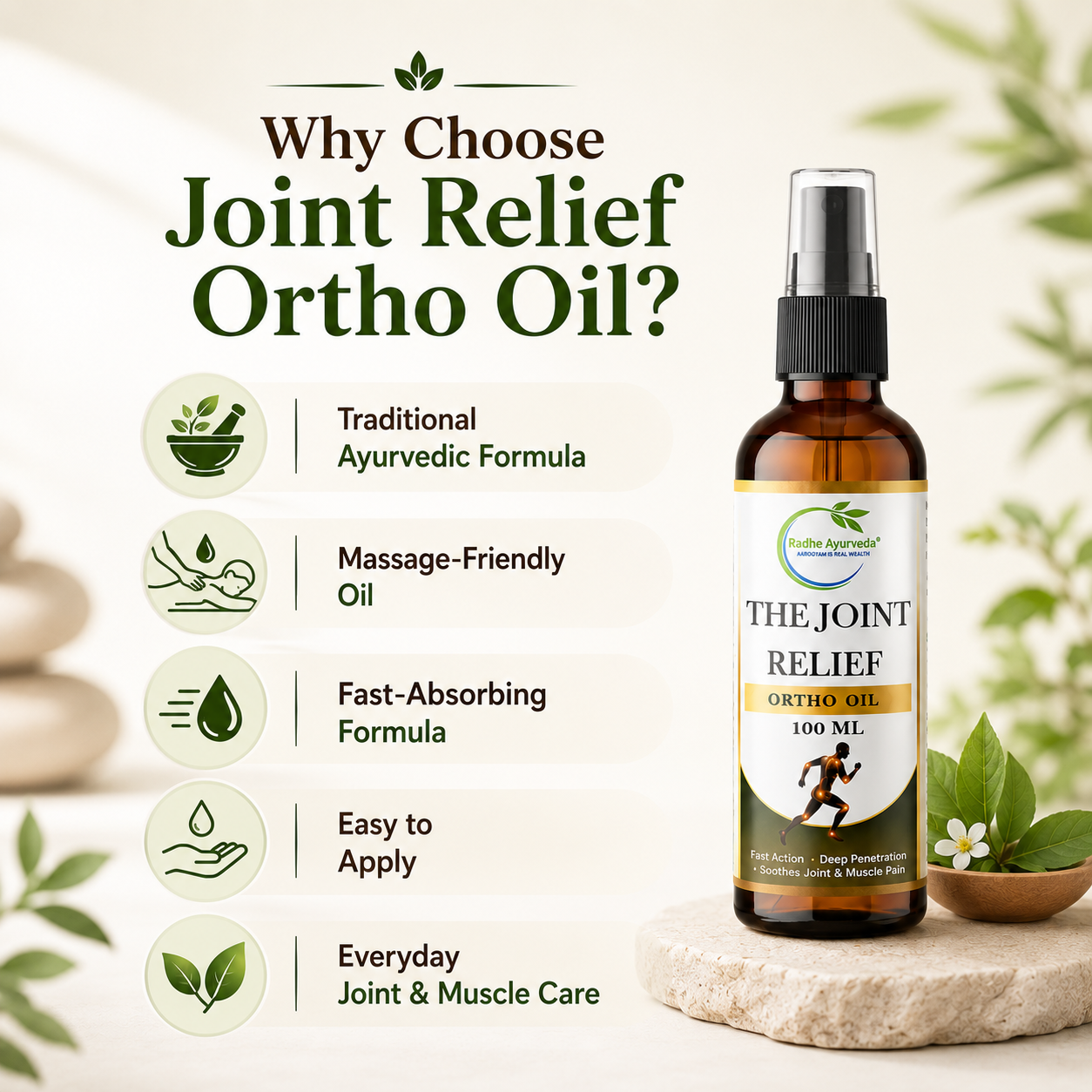 The Joint Relief Ortho Oil — Targeted Pain Relief