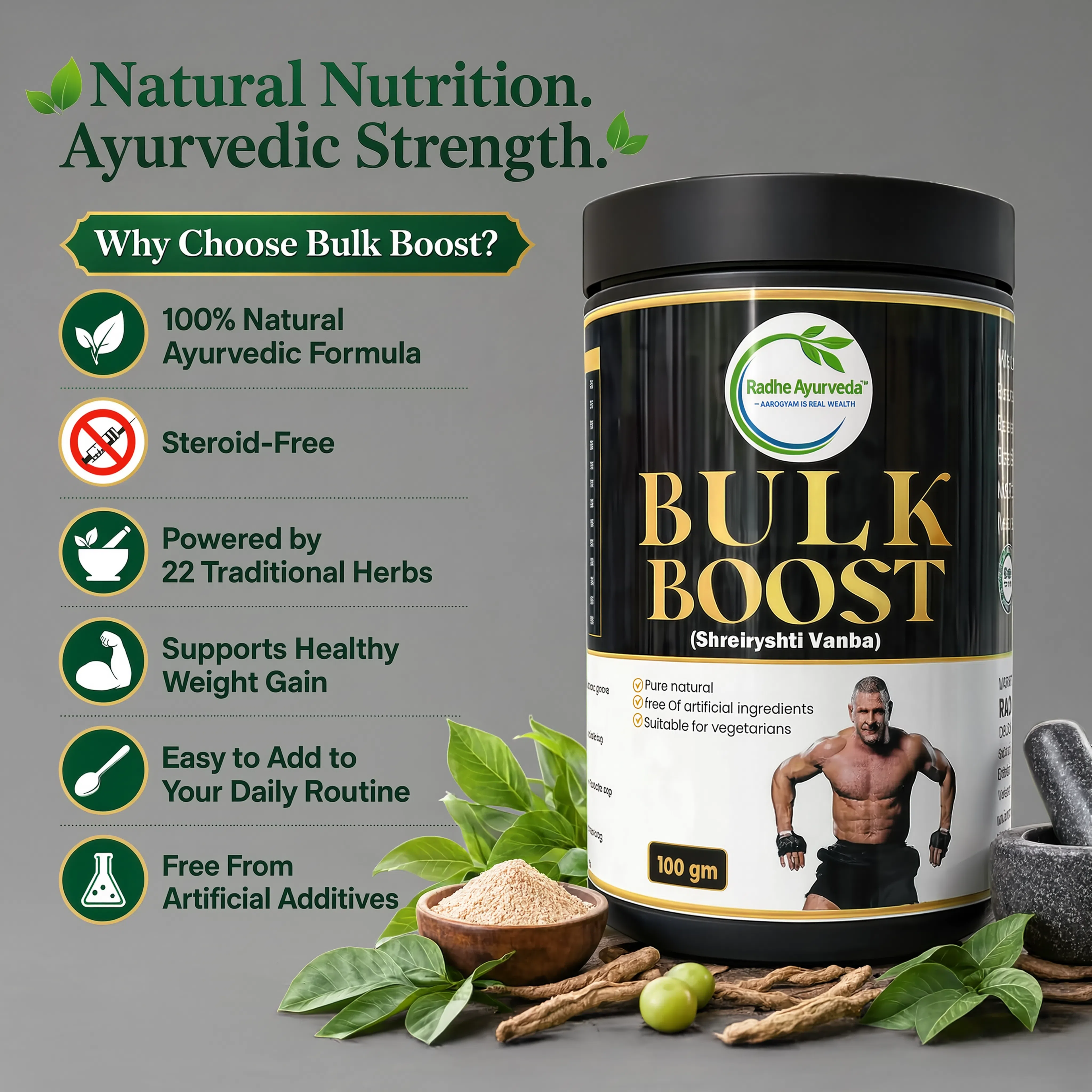 Bulk Boost Powder — Body Weight Gainer