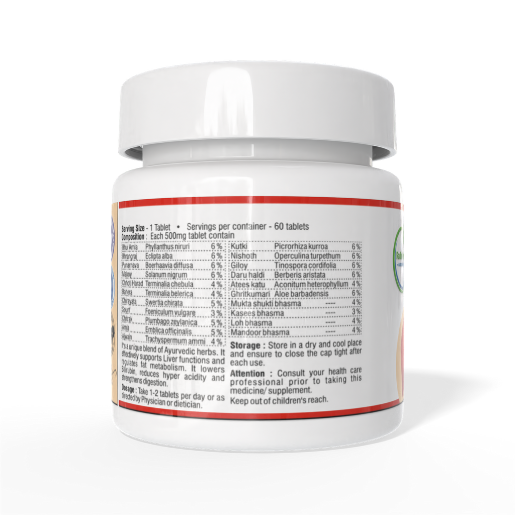 Livrax Tablets — Liver Care & Natural Detox