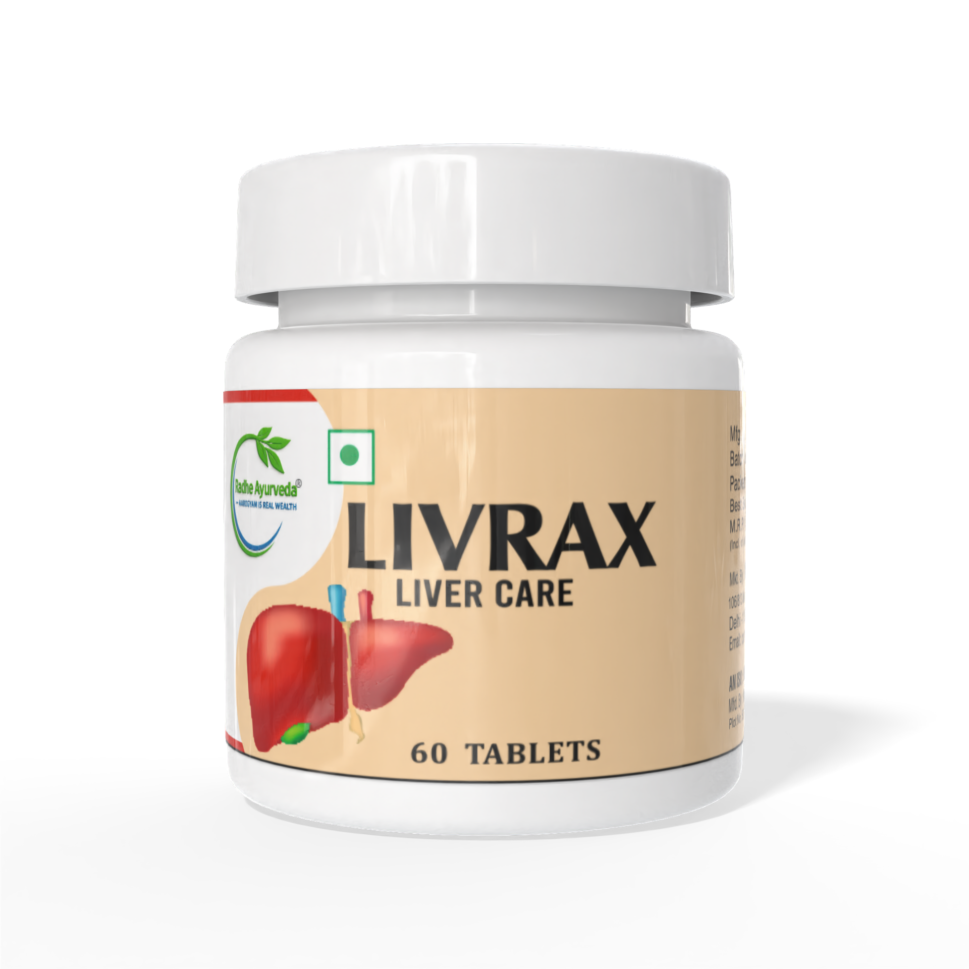 Livrax Tablets — Liver Care & Natural Detox